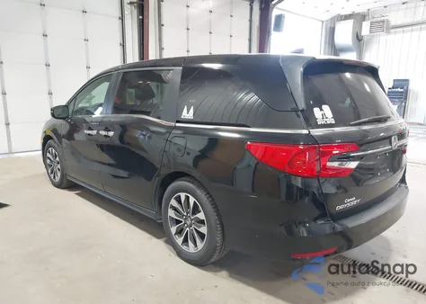 2021 Honda Odyssey Ex-L from USA, damaged, VIN 5FNRL6H76MB030209